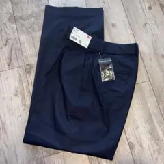 UNIQLO タックワイドパンツ　L