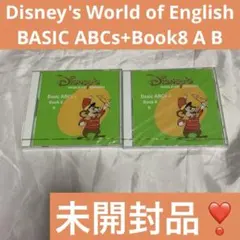 Disney's World of English CD Book8 未開封品