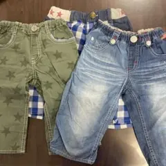 ダディオダディ ハーフパンツ　120.130 3枚さセット