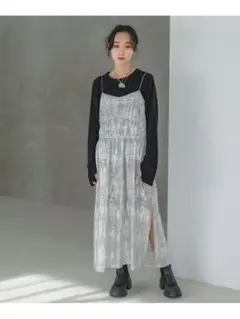 JEANASIS ハクプリントシアーキャミ 2P