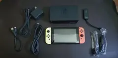 Nintendo Switch 本体 ネオンイエロー/レッド　周辺機器セット