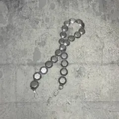 STEFAN COOKE Silver Sequin Strap