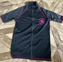 CONVERSE ラッシュガード グレー/ピンク　レディース　Mサイズ