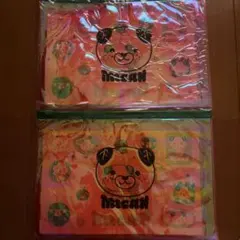みきゃん ポーチ 2個セット ファイル 非売品 ノベルティ シール ステッカー
