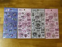 サンリオ ビジューシール マイメロ & クロミ 4枚セット