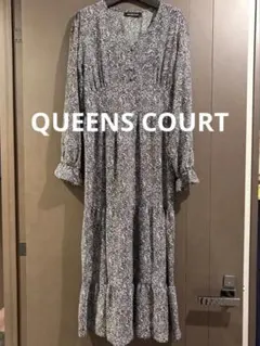 [美品]クイーンズコート　ロングワンピース　Mサイズ