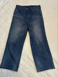 45R おこめデニム シャルロットパンツ 馬釦のサムネイル