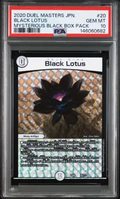 PSA10 デュエルマスターズ ブラックロータス GEM MT 2020 mtg PSA10 デュエルマスターズ ブラックロータス GEM MT 2020 mtg - メルカリ