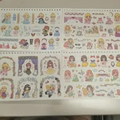 キャラクターシールセット 20ページ シート