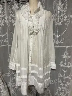 上質コットン　アツロウ　タヤマ　ふんわりシャツのサムネイル