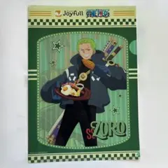 ジョイフル クリアファイル　ゾロ　ワンピース