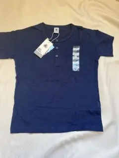 PETIT BATEAU ヘンリーネック Tシャツ 140cm 新品　10Aのサムネイル