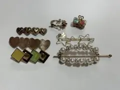 アクセサリー　バレッタ　ヘアピン　結婚式