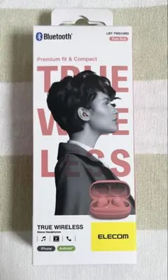 [新品] エレコム ワイヤレス イヤホン Bluetooth 接続 レッド