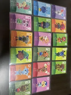 あつまれどうぶつの森amiiboカード17枚セットまとめ売り