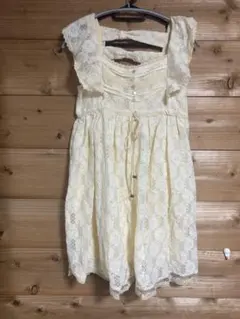 ワンピース レース リボン フェアリーグランジ 森ガール