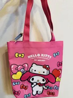 ハローキティ マイメロ　50周年記念 トートバッグ