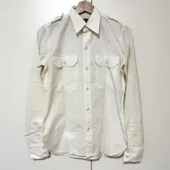 RALPH LAUREN ラルフローレン　長袖　シャツ　イエロー　S レディース