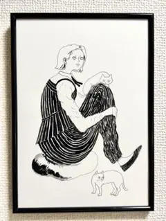 清水智裕「Drawing 4」 額装 現代アート 油彩 インテリア #449 清水智裕「Drawing 4」 額装 現代アート 油彩 インテリア #449 | Mercari