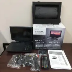 新品・未使用ポータブルDVDプレーヤー DT-DV2406-7 夢グループ ほぼ未使用】夢グループ ポータブルDVDプレイヤー DT-DV2406-7 - メルカリ