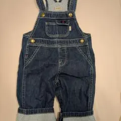 ミキハウスダブルビー オーバーオール 70〜80cm