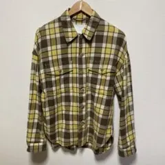 UNITED ARROWS & SONS グ マドラスチェック長袖　黄色×茶色のサムネイル