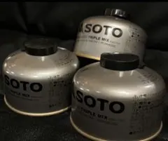 SOTO ソト OD缶 パワーガス トリプルミックス 105g 3個セットのサムネイル