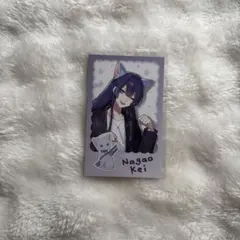 にじさんじ 長尾景 わんにゃんdays vol.2 ランダムチェキ風カード