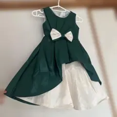 120サイズ子供ドレスフォーマルワンピース袖なし