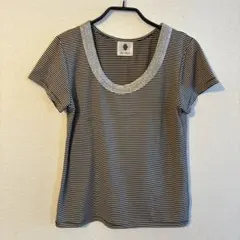 Bou Jeloud ボーダーTシャツ シルバーネックのサムネイル