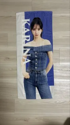 aespa KARINA デニムスタイルタオル 2023年ライブツアー