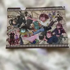 銀河特急 ミルキー☆サブウェイ クリアファイル　ブロマイドコミックアニメイト特典