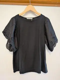 新品 レトロガール 半袖 ブラック Tシャツ Mのサムネイル