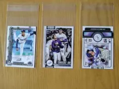 大谷翔平　山本由伸　Topps　MLBカード 3枚セット