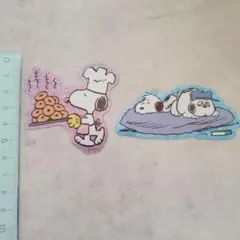 スヌーピー★ステッカー★2枚セット