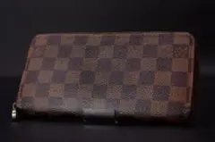 ルイ・ヴィトン ダミエ・エベヌ ジッピー・ウォレット