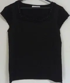 Lemon Tree　ブラック色半袖アクリル100%Tシャツ　Lサイズ　未使用◆のサムネイル