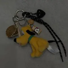 じゃらじゃらキーホルダー　バッグチャーム　プルート