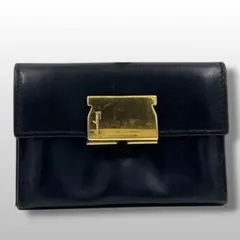 Salvatore Ferragamo フェラガモ　財布　ブラック　黒　レザーのサムネイル