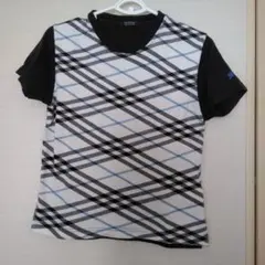 バーバリーブラックレーベル 　チェック柄 半袖Tシャツ サイズ1