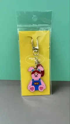 ウィグルウィグル うさぎキーホルダー