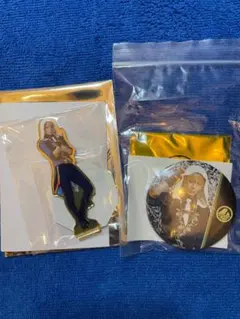 ミュージカル刀剣乱舞　刀ミュ　山姥切国広　アクスタ　缶バッチ　2点セット