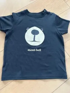 mont-bell クマの顔プリント Tシャツ　90