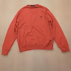 『ポロラルフローレン』 ピマコットン Vネックニットメンズサイズ2XL（3L）