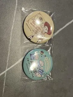 ディズニー トイストーリー 缶バッジ 2個セット