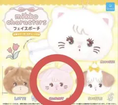 ミッコキャラクターズ フェイスポーチ ピンク　キャミー