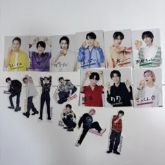 スノーマン　トレカ　ステッカー