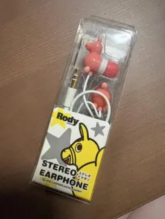 Rody ステレオイヤフォン レッドのサムネイル