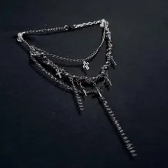 y2k vkei kmrii hyde gunda ハンドメイド ネックレス - メルカリ