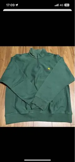 Carhartt ハーフジップスウェット